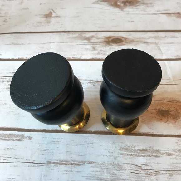 Handmade Beaded Wood Candle Holders - Picture 7 of 7